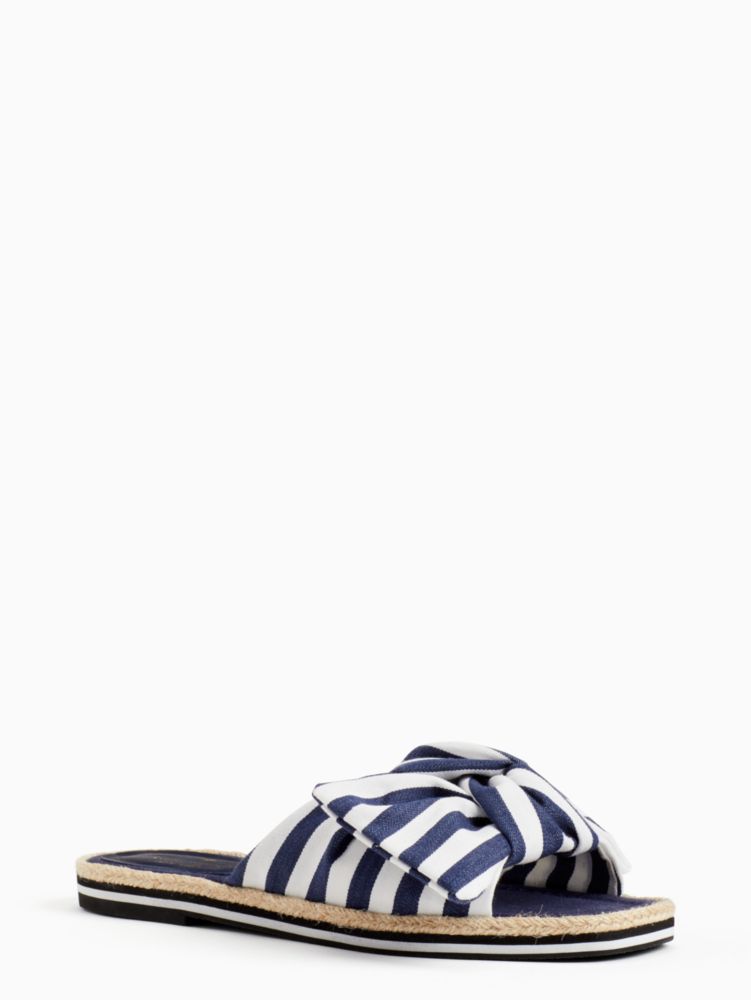 kate spade flip flops with bow