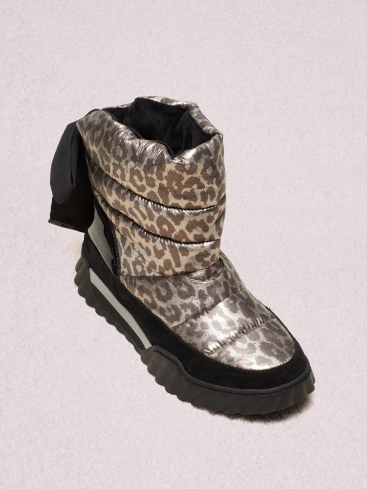 kate spade leopard boots