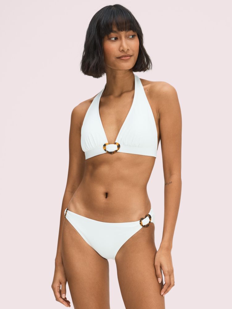 Heart Buckle Halter Bikini Top | Kate Spade New York