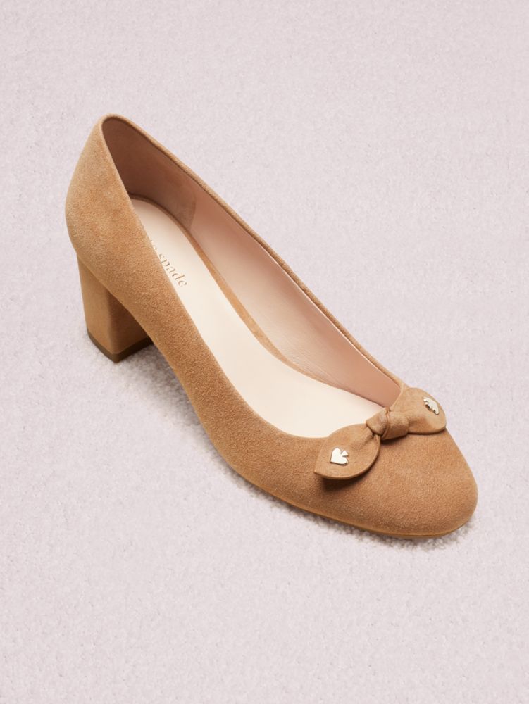 kate spade suede pumps