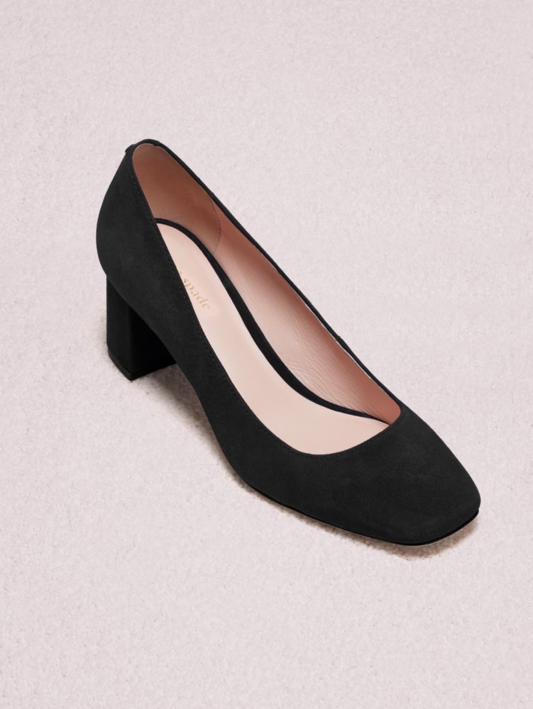 kate spade kylah block heel pump