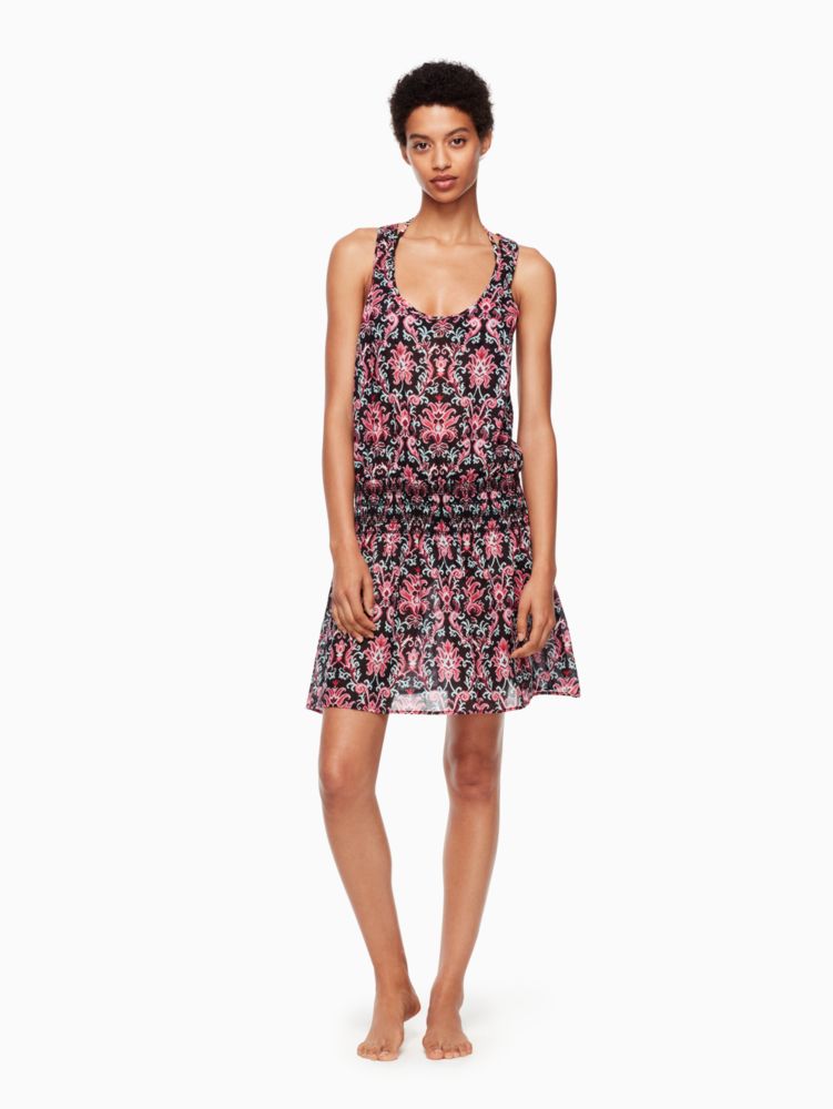 Top 36+ imagen kate spade beach cover up