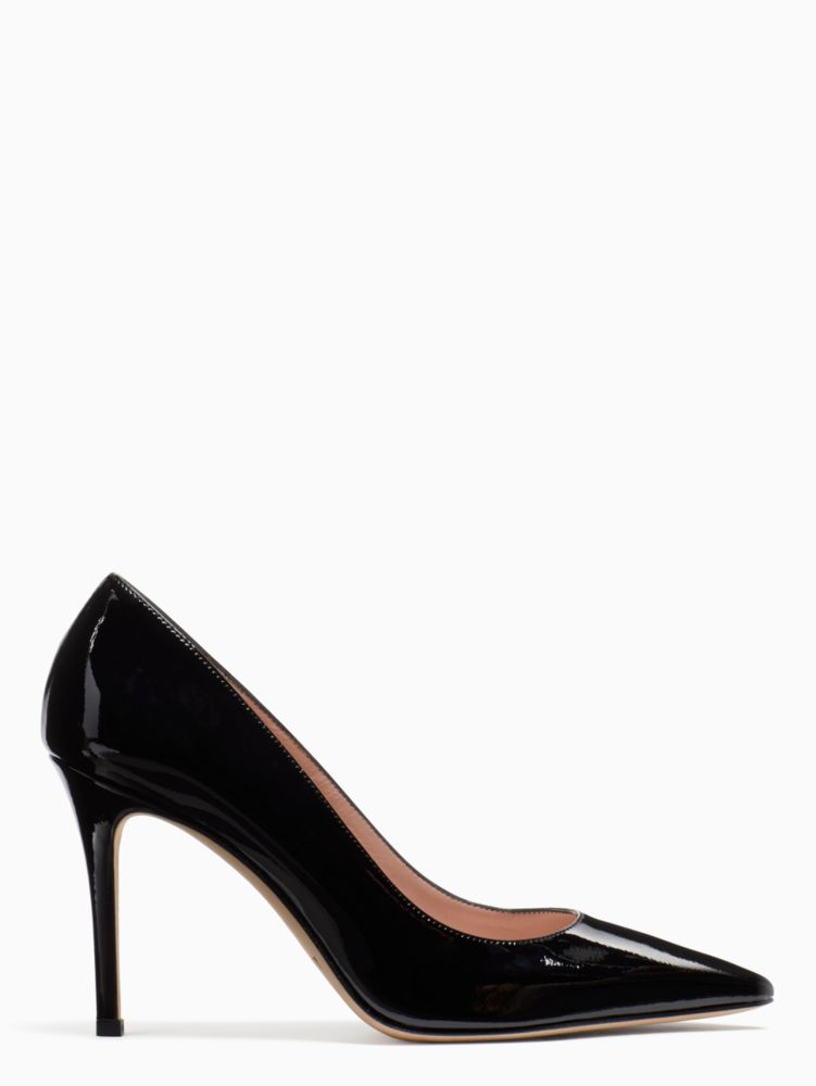 kate spade black heels