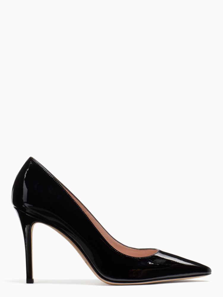 kate spade black pumps