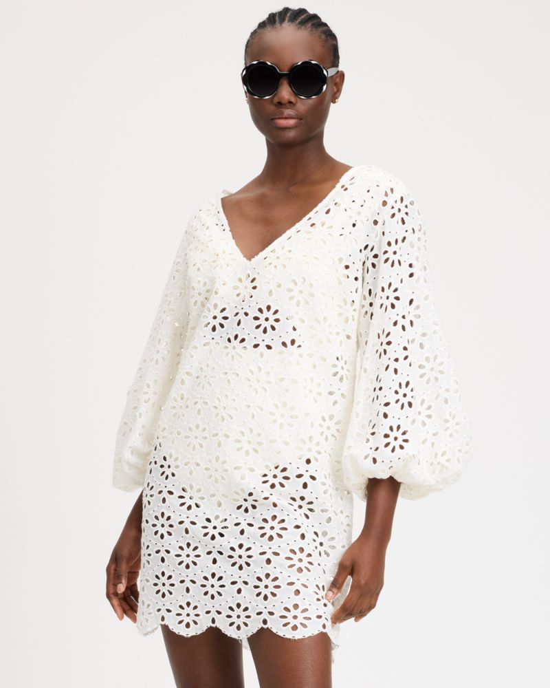 Kate Spade Eyelet Cover-Up Dress