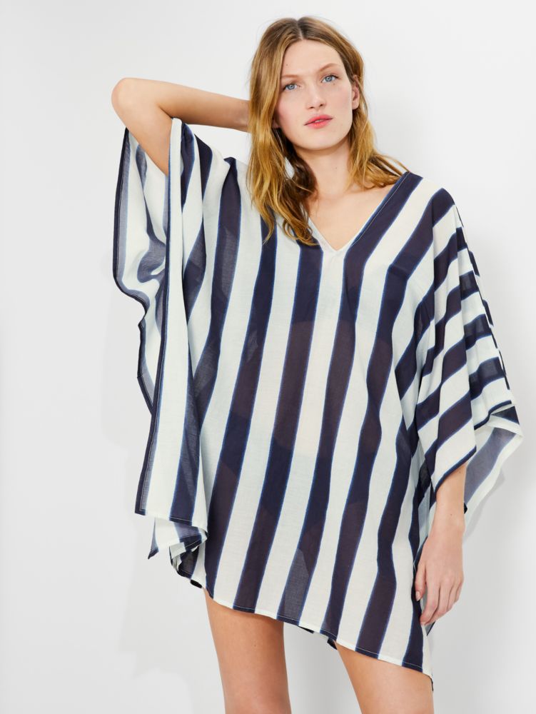 Awning Stripe Cover Up Caftan | Kate Spade New York