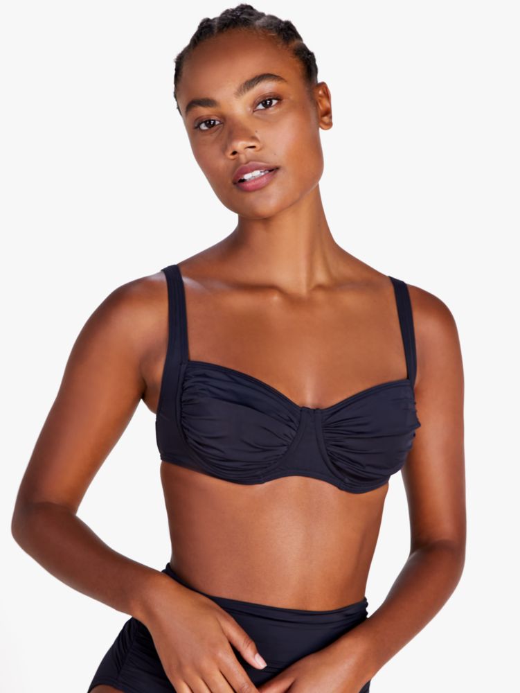 Shirred Underwire Bikini Top | Kate Spade New York