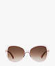 Kate Spade,taliyah sunglasses,sunglasses,Brown Horn
