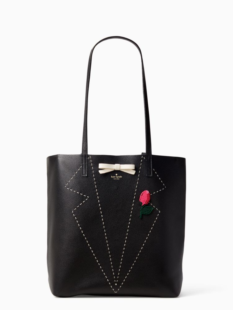 On Purpose Embroidered Leather Tote | Kate Spade New York
