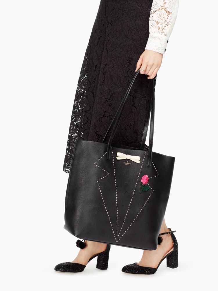 On Purpose Embroidered Leather Tote | Kate Spade New York