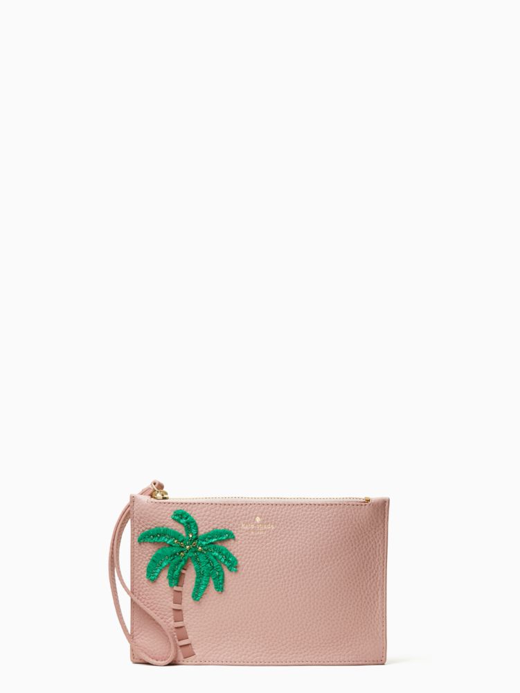 On Purpose Embellished Mini Leather Wristlet | Kate Spade New York