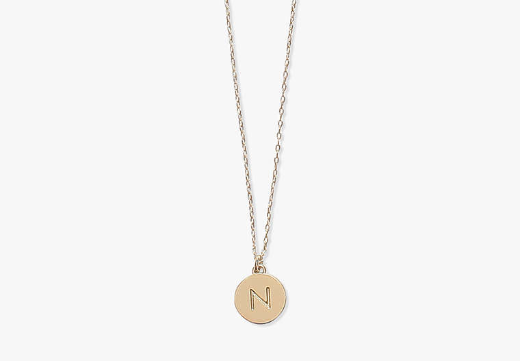 N Mini Pendant, Gold, Product