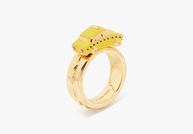 Taxi! Ring, Yellow Multi, Product
