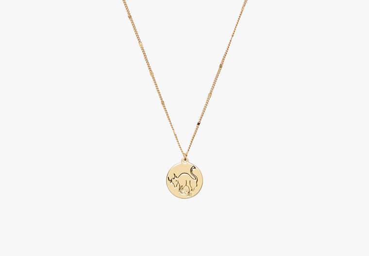 In The Stars Taurus Pendant, Gold, Product image number 0