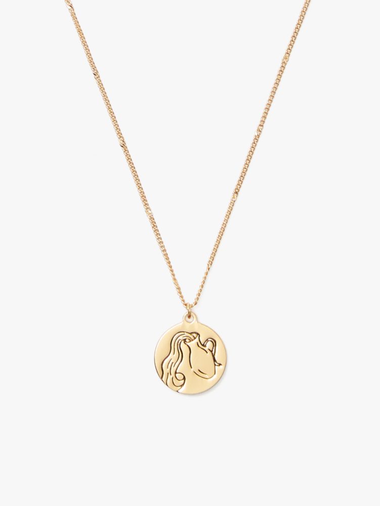 kate spade pug necklace