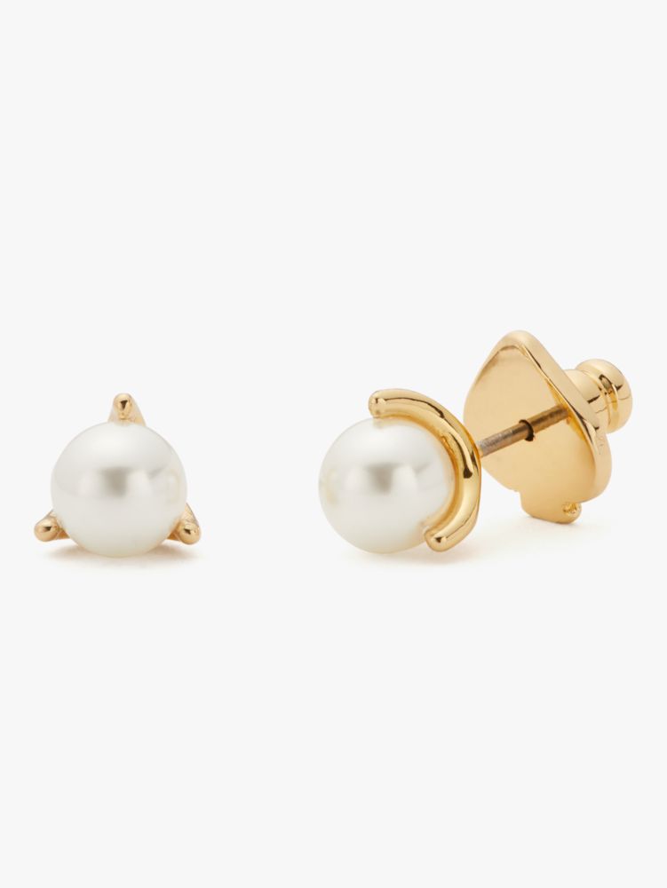 Kate Spade Brilliant Statements Mini Tri-prong Studs