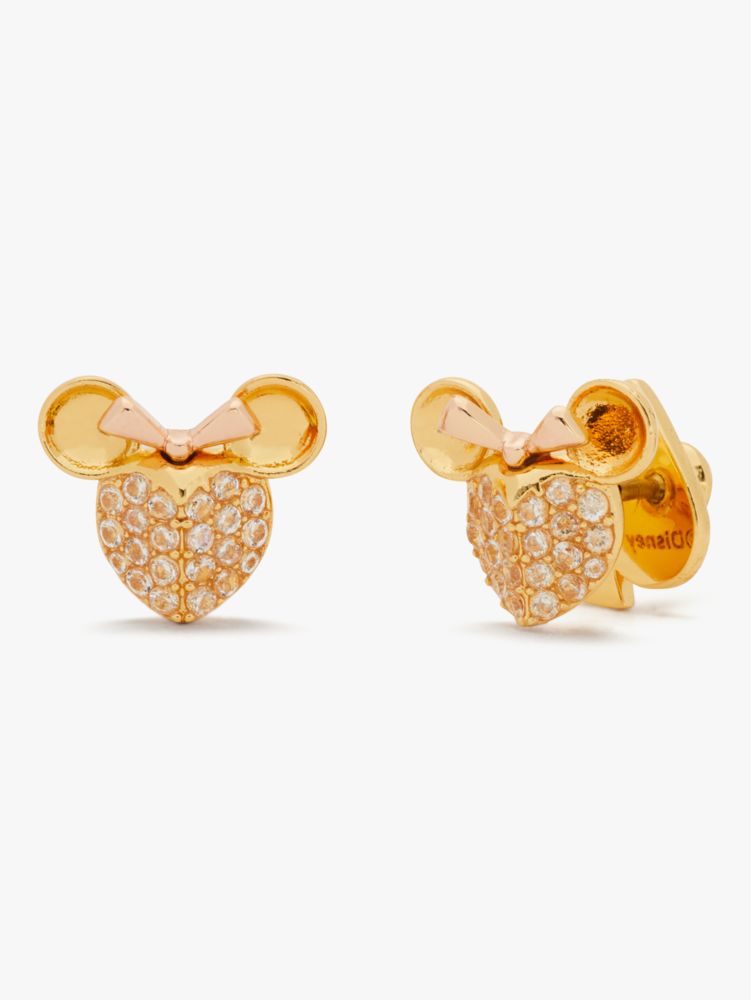 Disney X Kate Spade New York Minnie Mouse Pavé Studs, Clear Multi, ProductTile