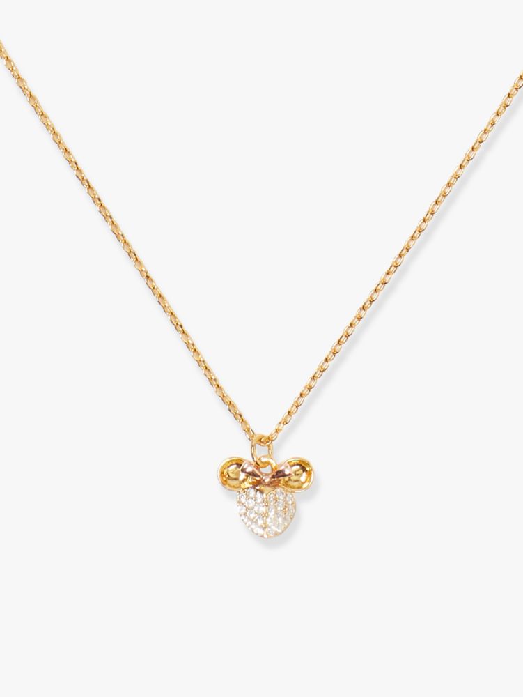 Disney x Kate Spade New York Minnie Mouse Pav&eacute; Pendant