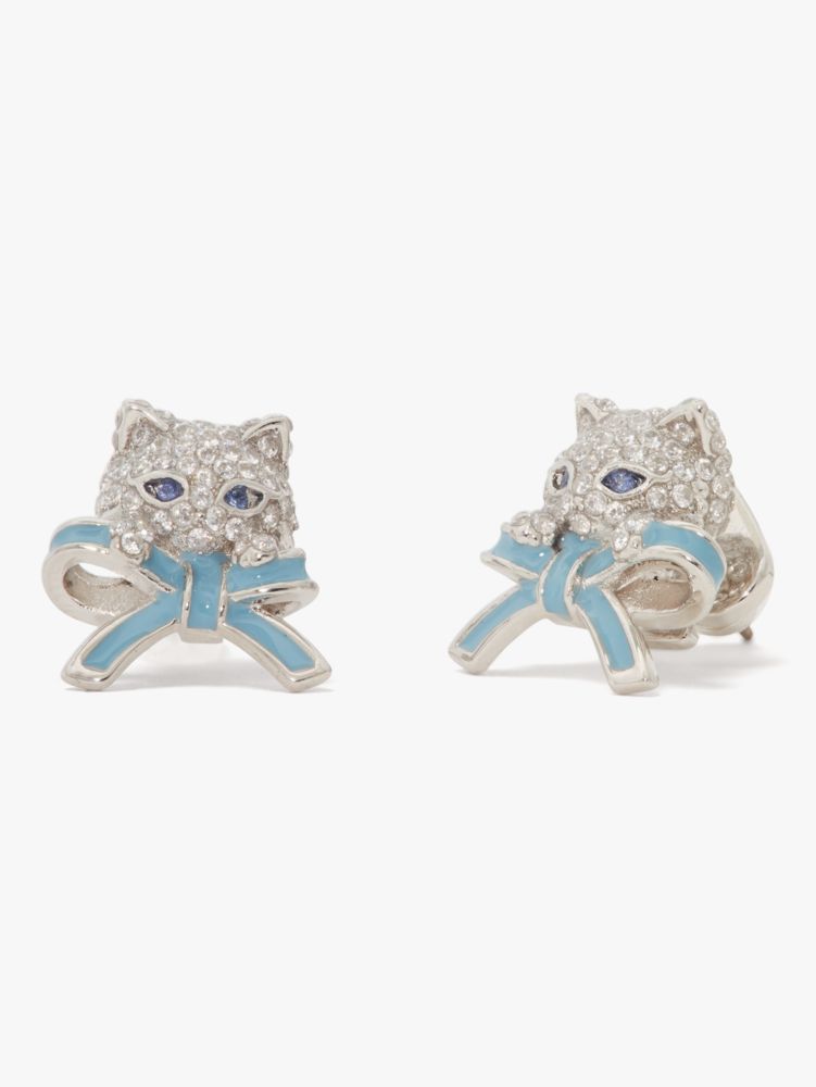Arriba 33+ imagen kate spade kitty earrings Thptnganamst.edu.vn