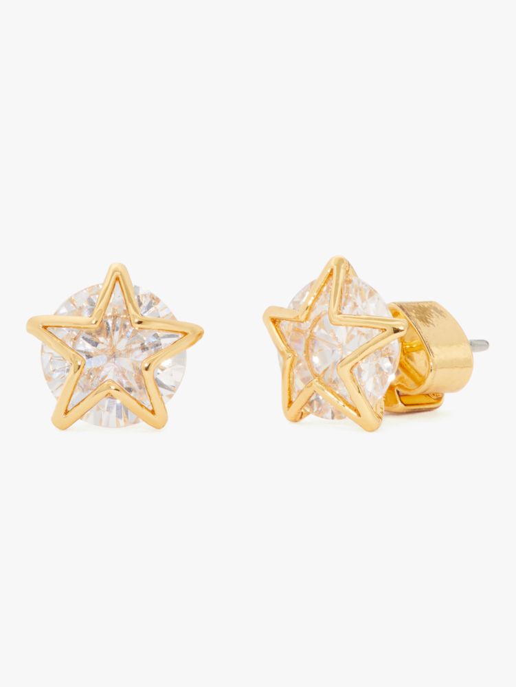 something sparkly spade studs