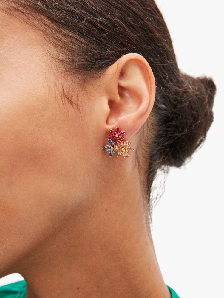 Women's multi first bloom cluster studs | Kate Spade New York UK