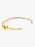 with a twist knot hinged bangle, , s7productThumbnail