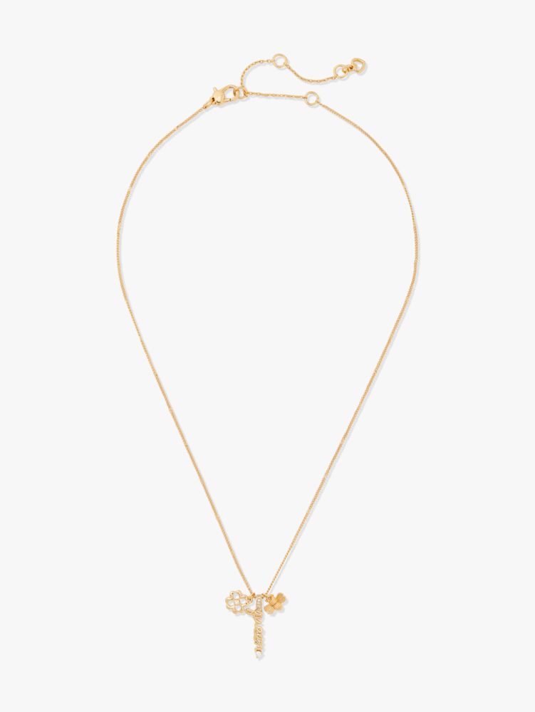 Love You, Mom Queen Bee Charm Pendant | Kate Spade New York