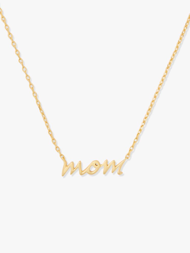 say yes mom boxed pendant, GOLD, Product