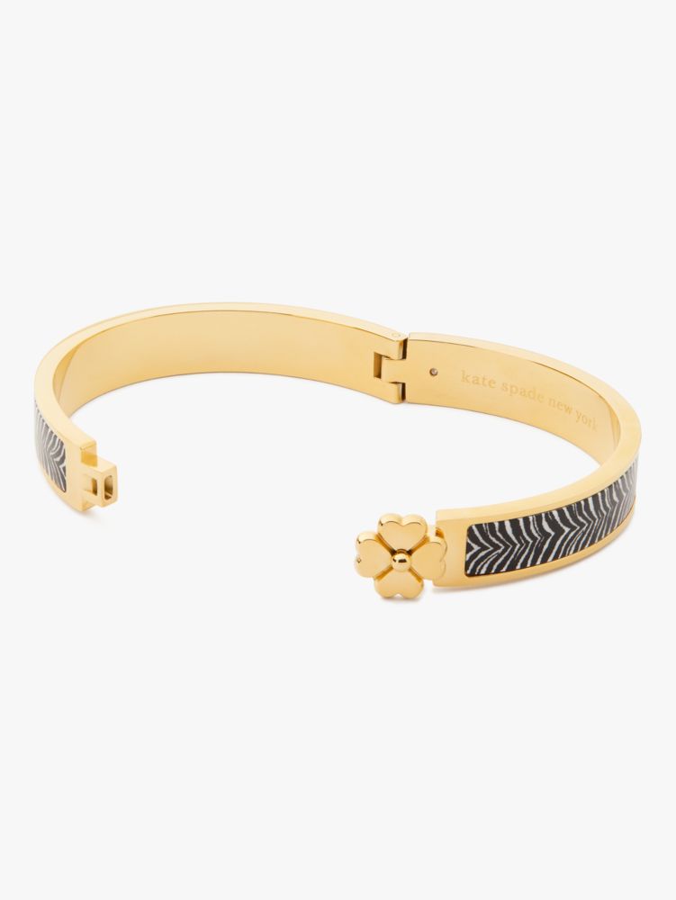 Buy KATE SPADE Heritage Spade Flower Hinged Bangle