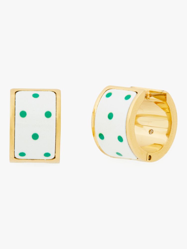 Kate Spade Heritage Spade Flower Huggies