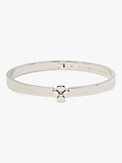 heritage spade flower metal thin hinged bangle, , s7productThumbnail
