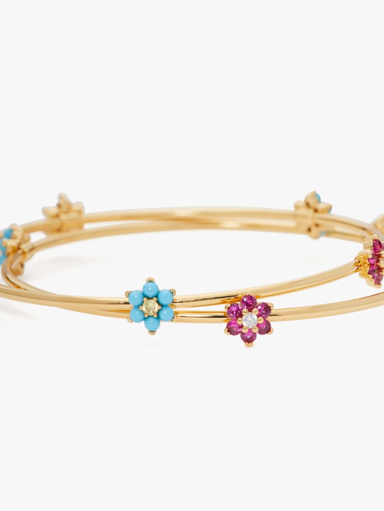 myosotis flower bangle set, MULTI, Product