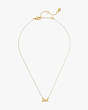 Say Yes Mrs Necklace, Clear/Gold, Product