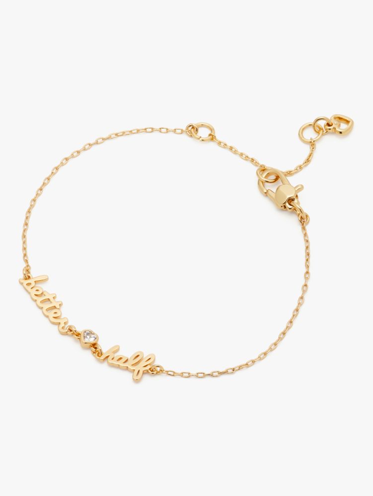 Say Yes Better Half Bracelet | Kate Spade New York