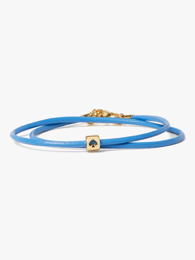 Wrapped Up Wrap Bracelet, Blue, ProductTile