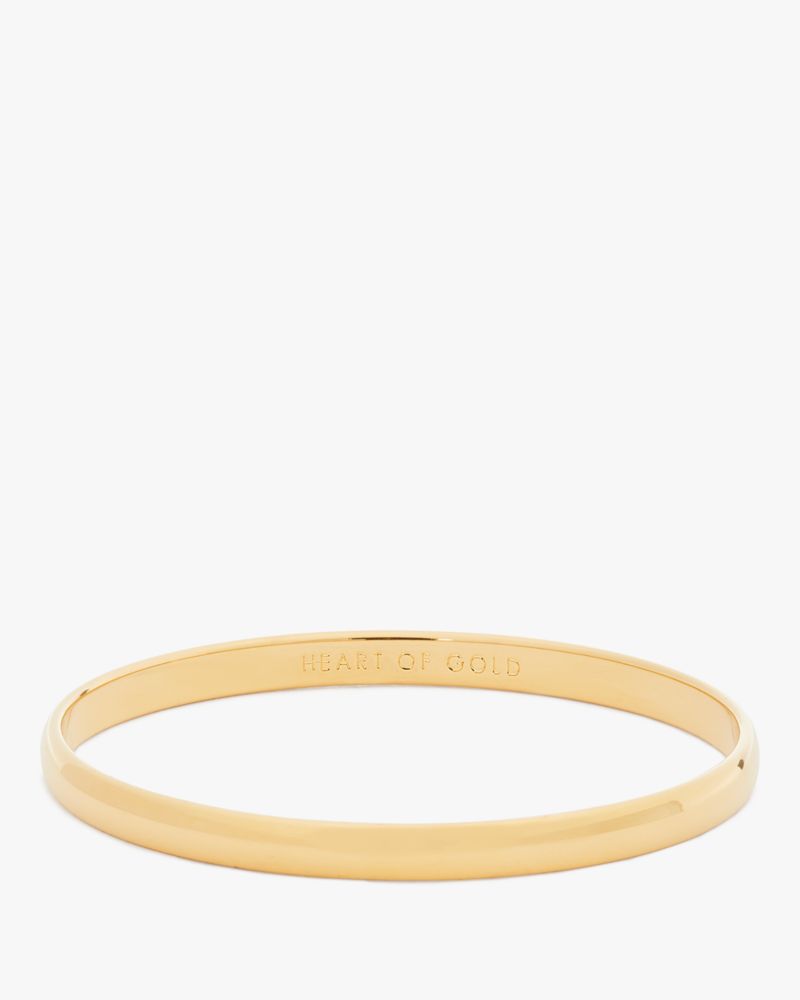 heart of gold idiom bangle | Kate Spade New York