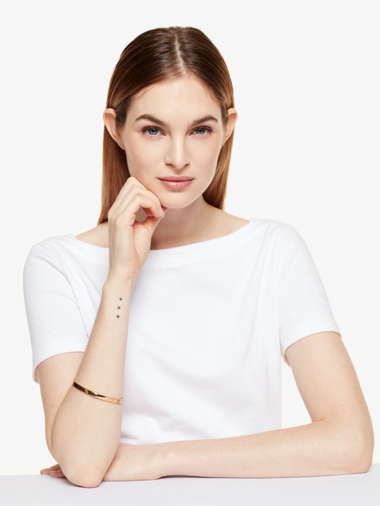 Heart Of Gold Idiom Bangle | Kate Spade New York