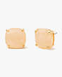Kate Spade Small Square Studs, Light Pink, Product