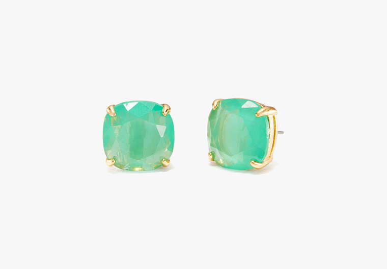 Kate Spade Small Square Studs, Beryl Green, Product