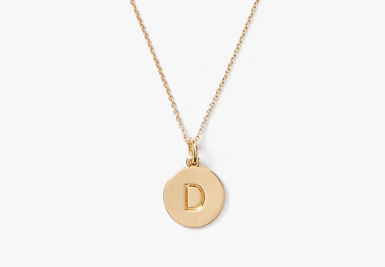 Initial Pendant, Gold, Product