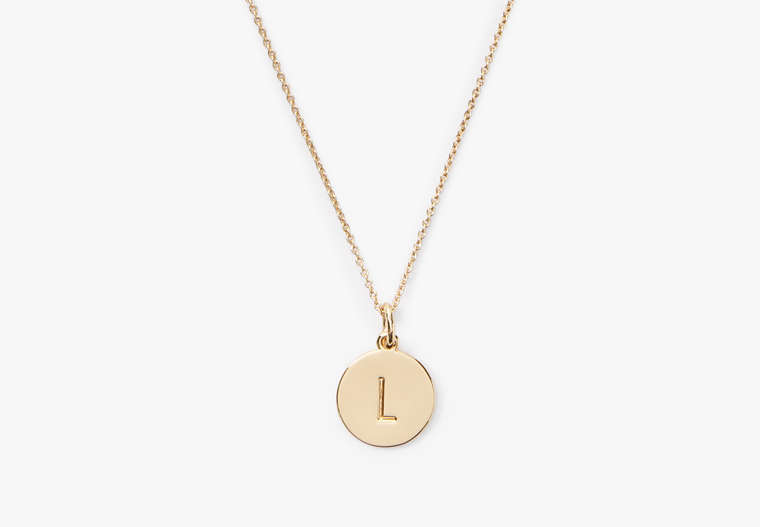 Initial Pendant, Gold, Product