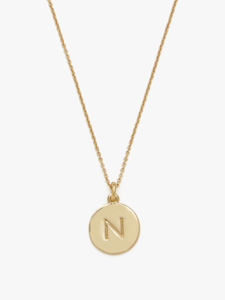 Initial "n" Pendant