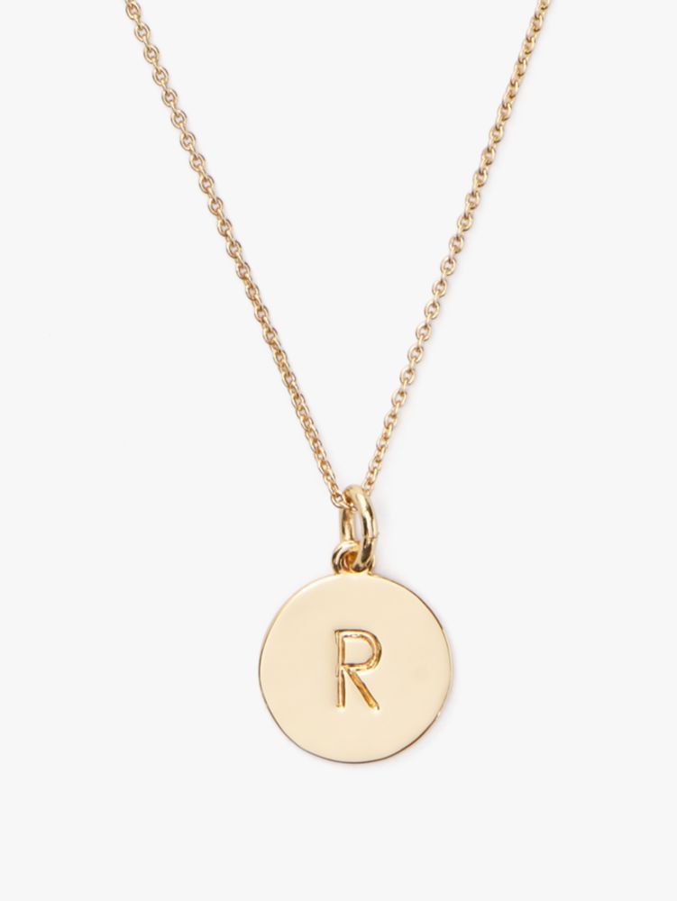 Initial "R" Pendant