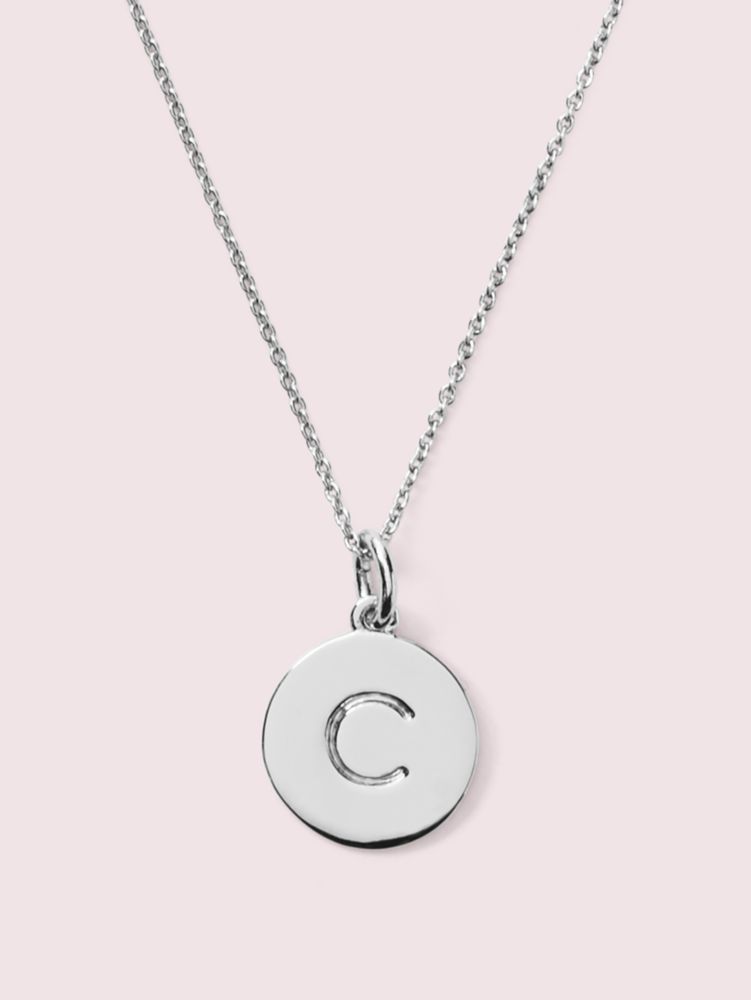 Women's silver c silver pendant | Kate Spade New York NL