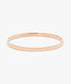 Stop And Smell The Roses Idiom Bangle, Rose Gold, ProductTile