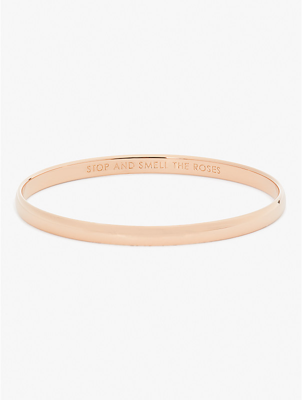 stop and smell the roses idiom bangle, , rr_large