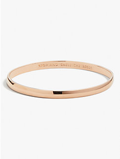 Kate Spade Stop And Smell The Roses Idiom Bangle. 1