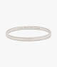 Silver Lining Idiom Bangle, Silver, ProductTile