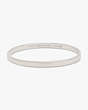 Silver Lining Idiom Bangle, Silver, Product