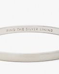 find the silver lining idiom bangle, , s7productThumbnail
